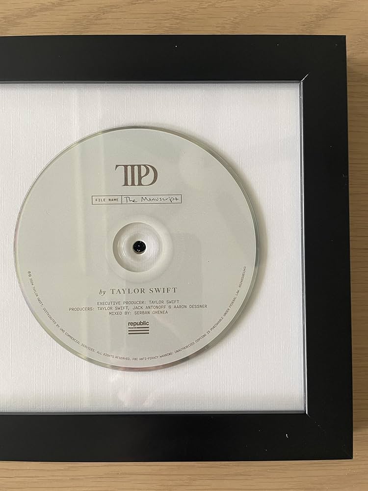 Taylor Swift TTPD 直筆サイン入りCD ハート付き Taylor Swift TTPD 直筆サイン入りCD ハート付き - メルカリ